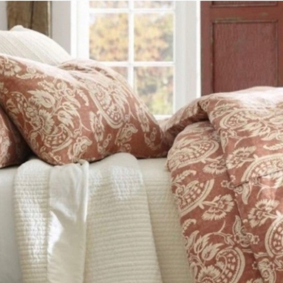 Pottery Barn Bedding Pottery Barn Alessandra Scroll Queen Duvet